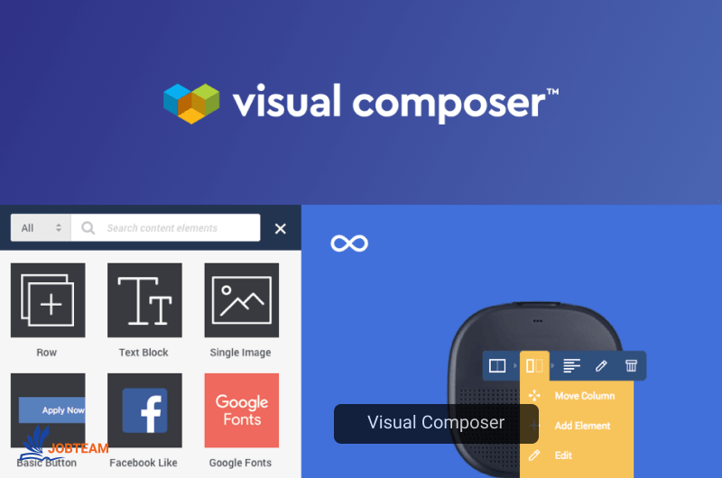 افزونه صفحه ساز در وردپرس Visual Composer افزونه صفحه ساز در وردپرس Visual Composer